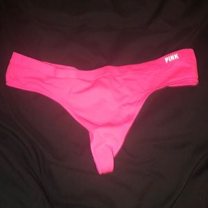 Pink thong